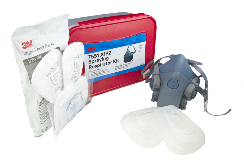 3M 7551 Org Vapour & Particles Respirator Kit