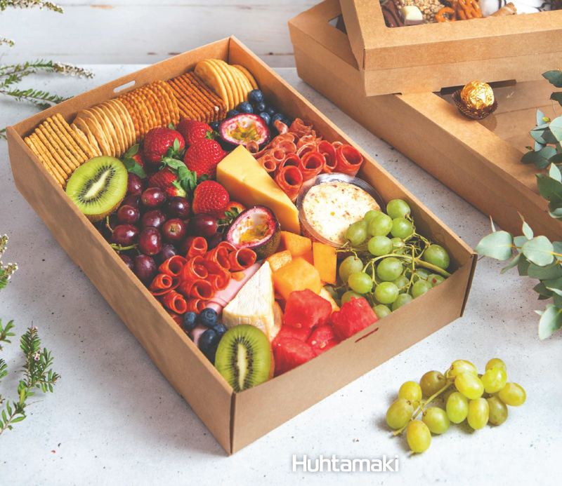 Alfresco Kraft Catering Boxes & Lids