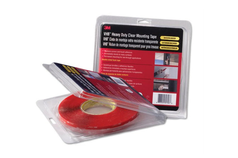 3M 4910 VHB Double Sided Tape Clear "Retail Roll"