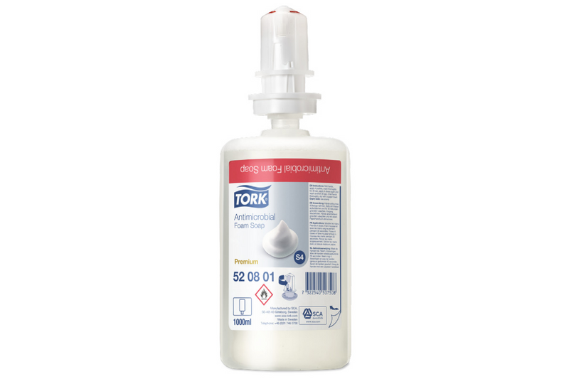 Tork Antimicrobial Foam Soap : S4