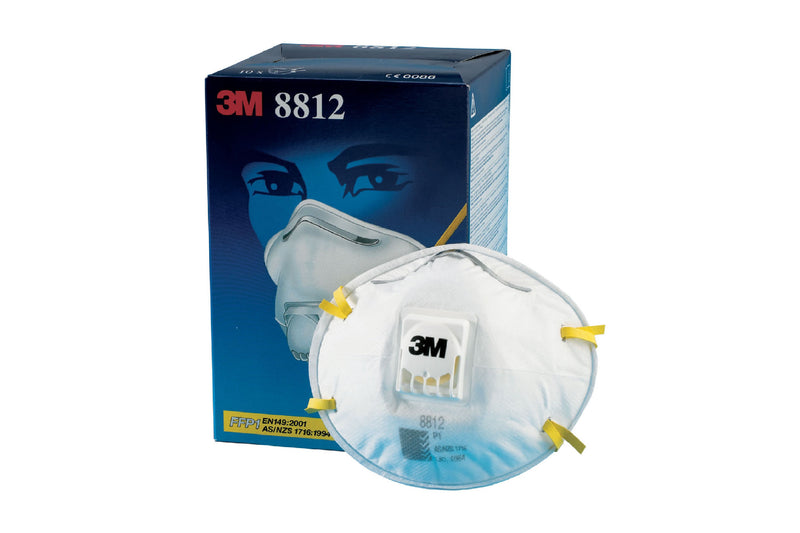 3M 8812 Valved Dust/Mist Respirator