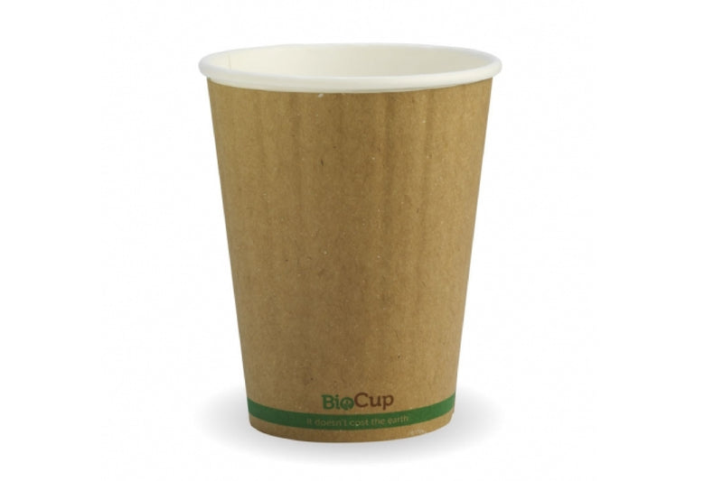 "Biocup" Double Wall Hot Cup (Compostable)