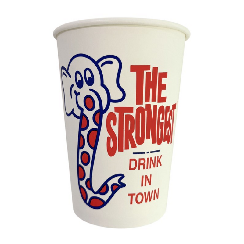 "Strongest Drink In Town" Hot Cup (Compostable)