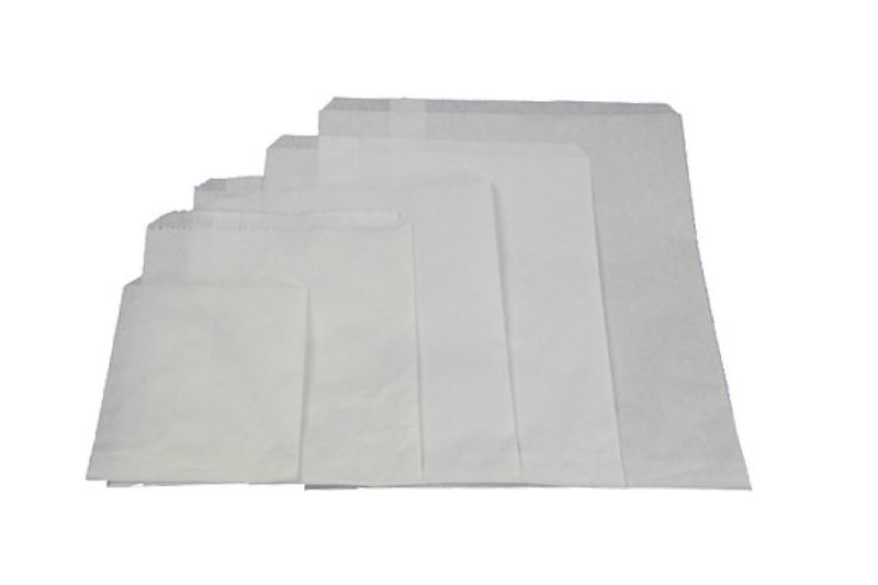 White Flat Bags