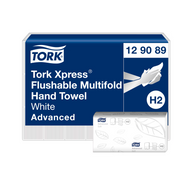 Tork Xpress Flushable Multifold Hand Towel : H2  129089