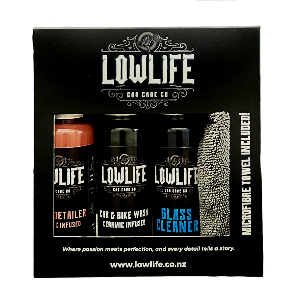 Lowlife Detailer Gift Pack 150ml x3