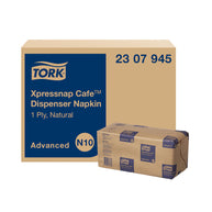 Tork Xpressnap Cafe Natural Dispenser Napkin : N10