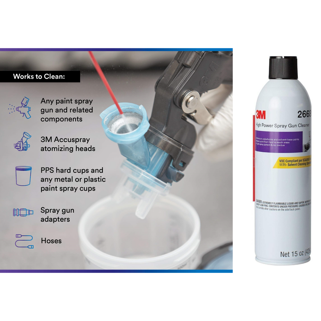 3M High Power Spray Gun Cleaner