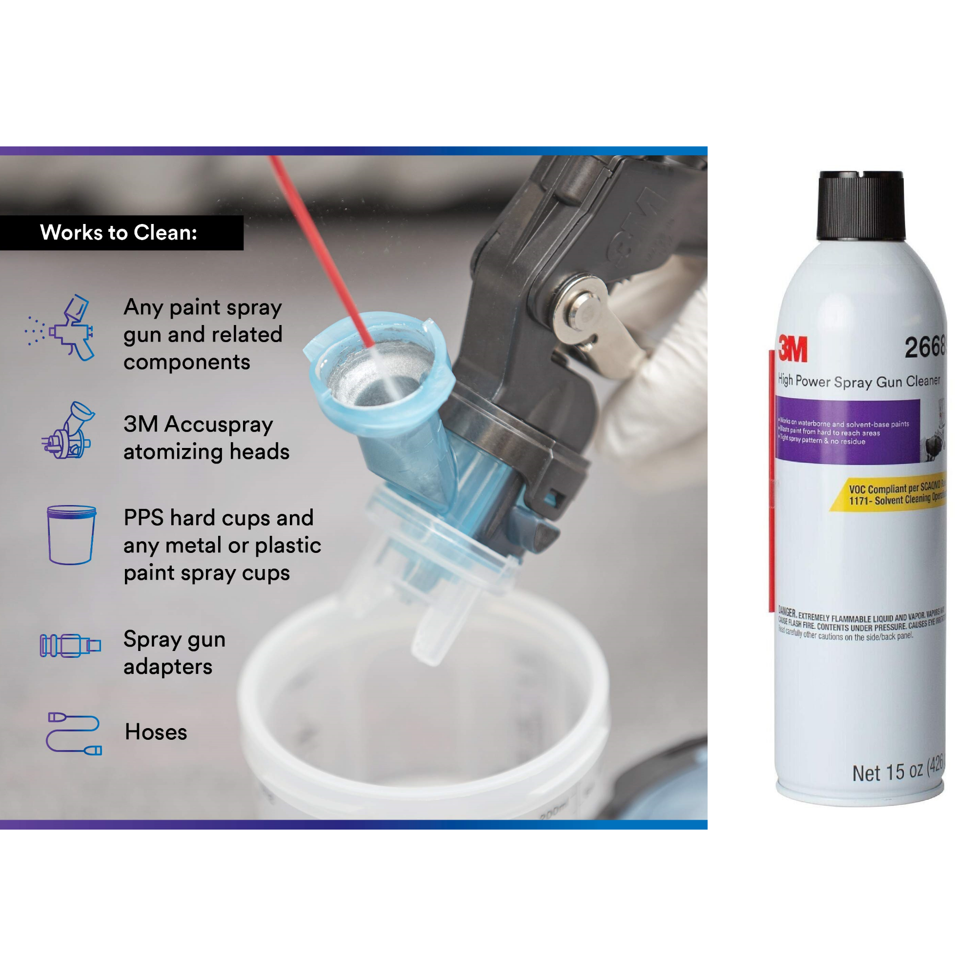 3M High Power Spray Gun Cleaner