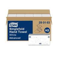 Tork Soft Singlefold Hand Towel : H3  290163
