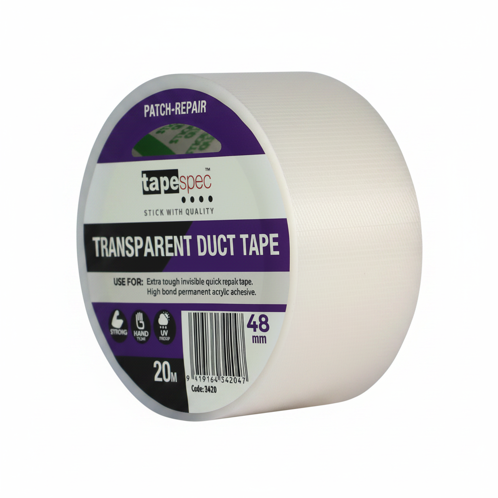Cloth Tape Clear 48mm x 20m