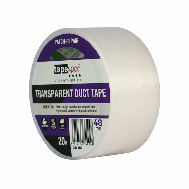 Cloth Tape Clear 48mm x 20m