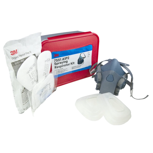 3M 7551 Org Vapour & Particles Respirator Kit