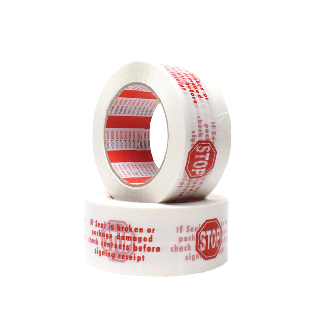 Security Seal "Stop" Packaging Tape