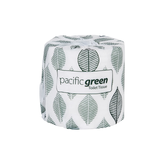 Pacific Green Recycled 400s 2ply Toilet Rolls