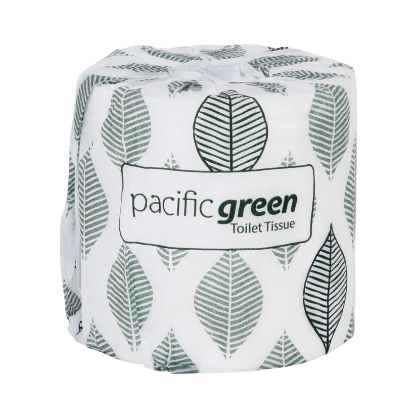 Pacific Green Recycled 400s 2ply Toilet Rolls