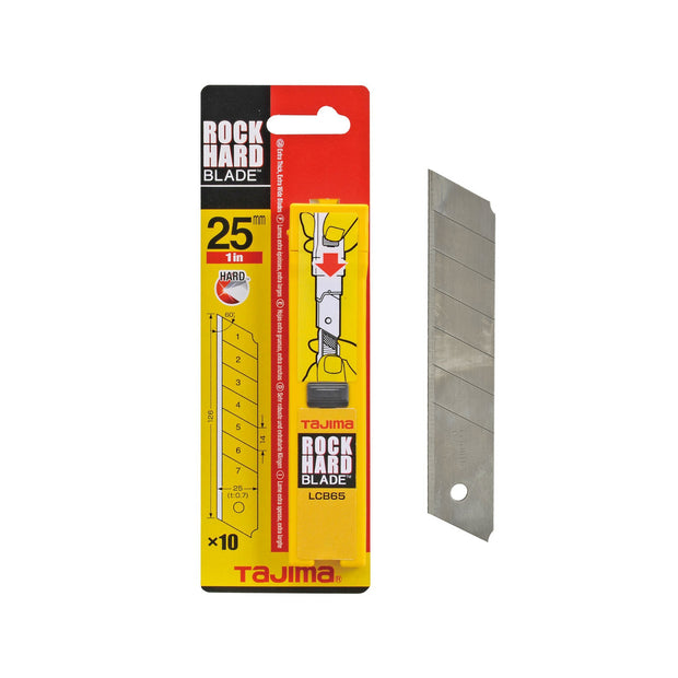 Snap Off Knife Blades "Rock-Hard" 25mm
