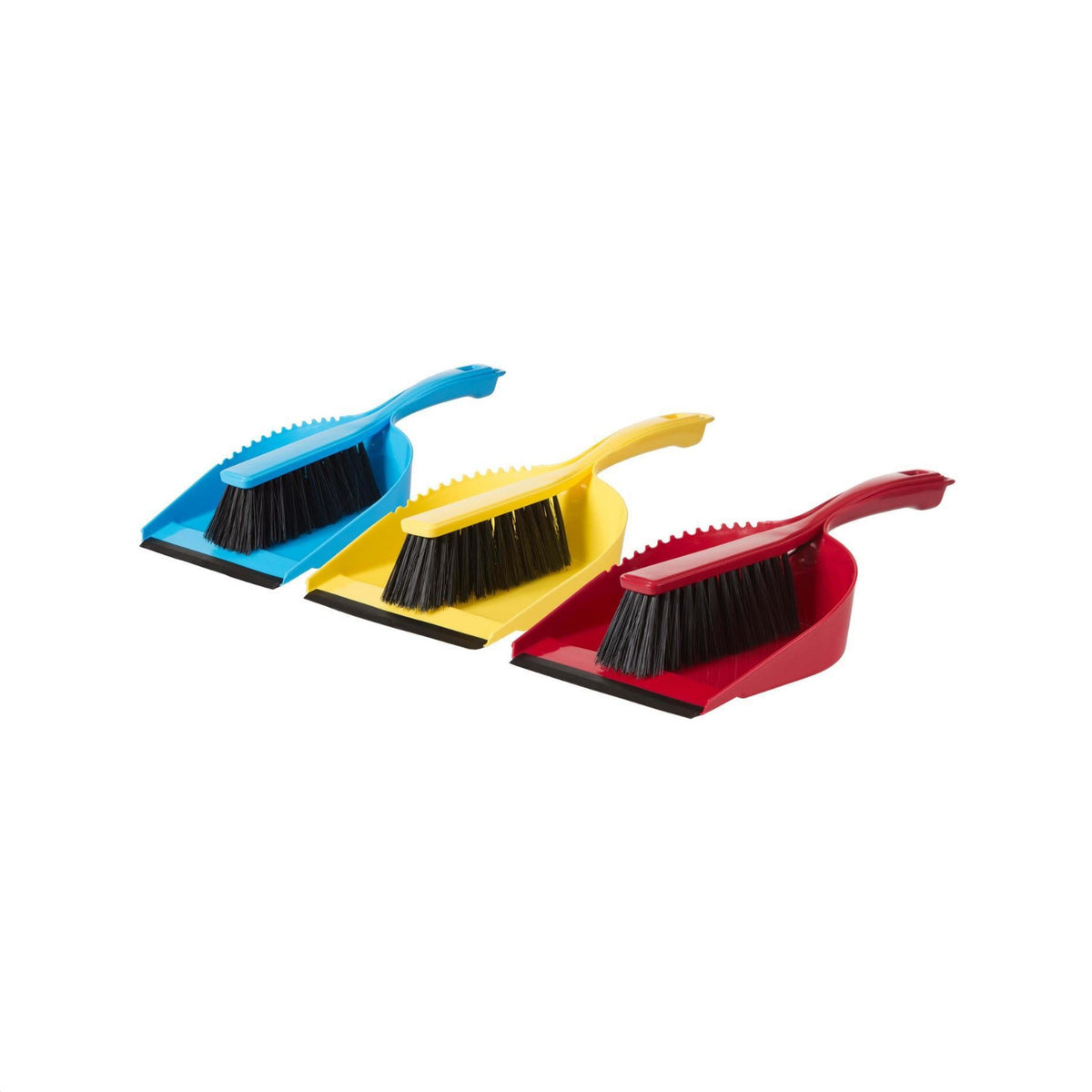 Brush & Pan Set Rubber Bladed