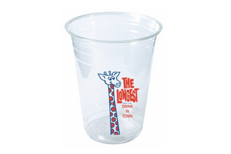 "Longest Drink In Town" PET Cold Cup