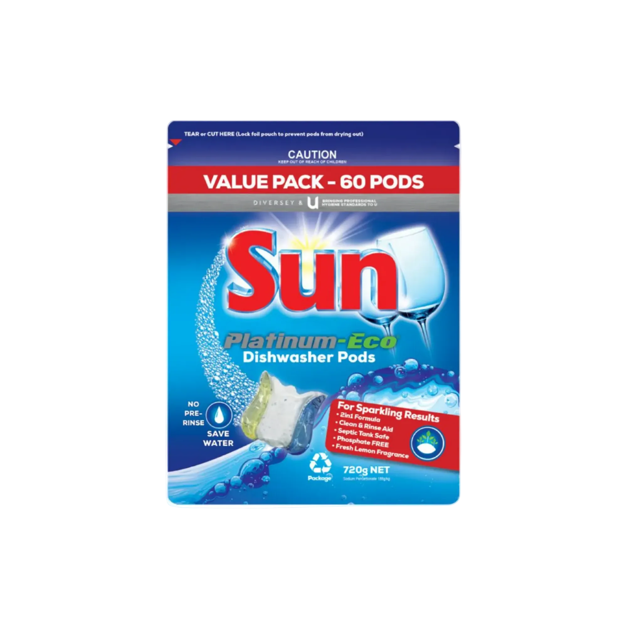 Sun Platinum-Eco Dishwasher Pods