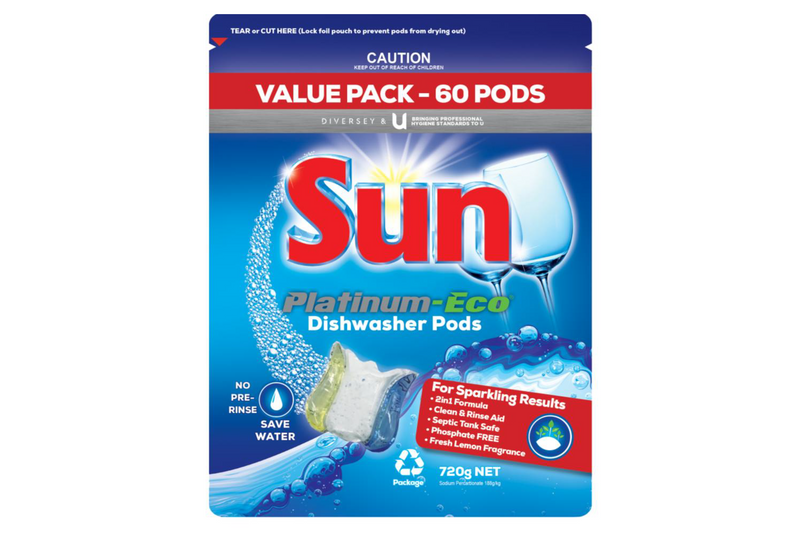Sun Platinum-Eco Dishwasher Pods