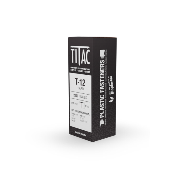 Titac Plastic T Staples Hard