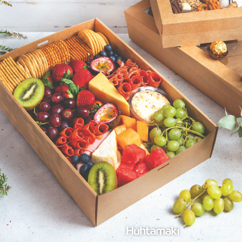 Alfresco Kraft Catering Boxes & Lids