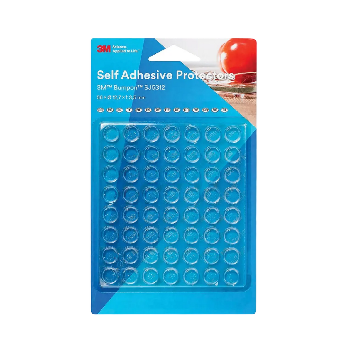 3M Bumpons Clear SJ5312