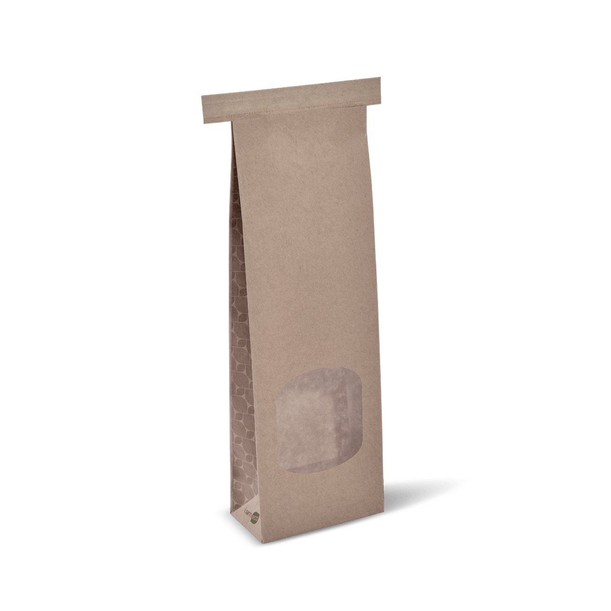 "I Am Eco" Tin Tie Bags with Window