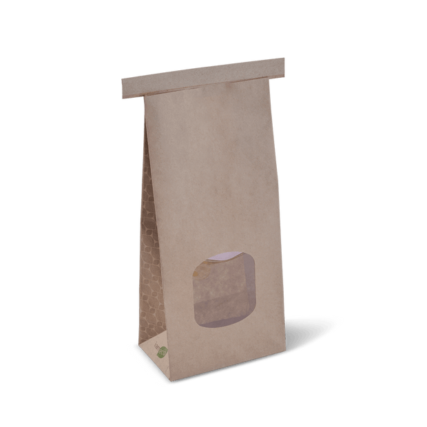 "I Am Eco" Tin Tie Bags with Window