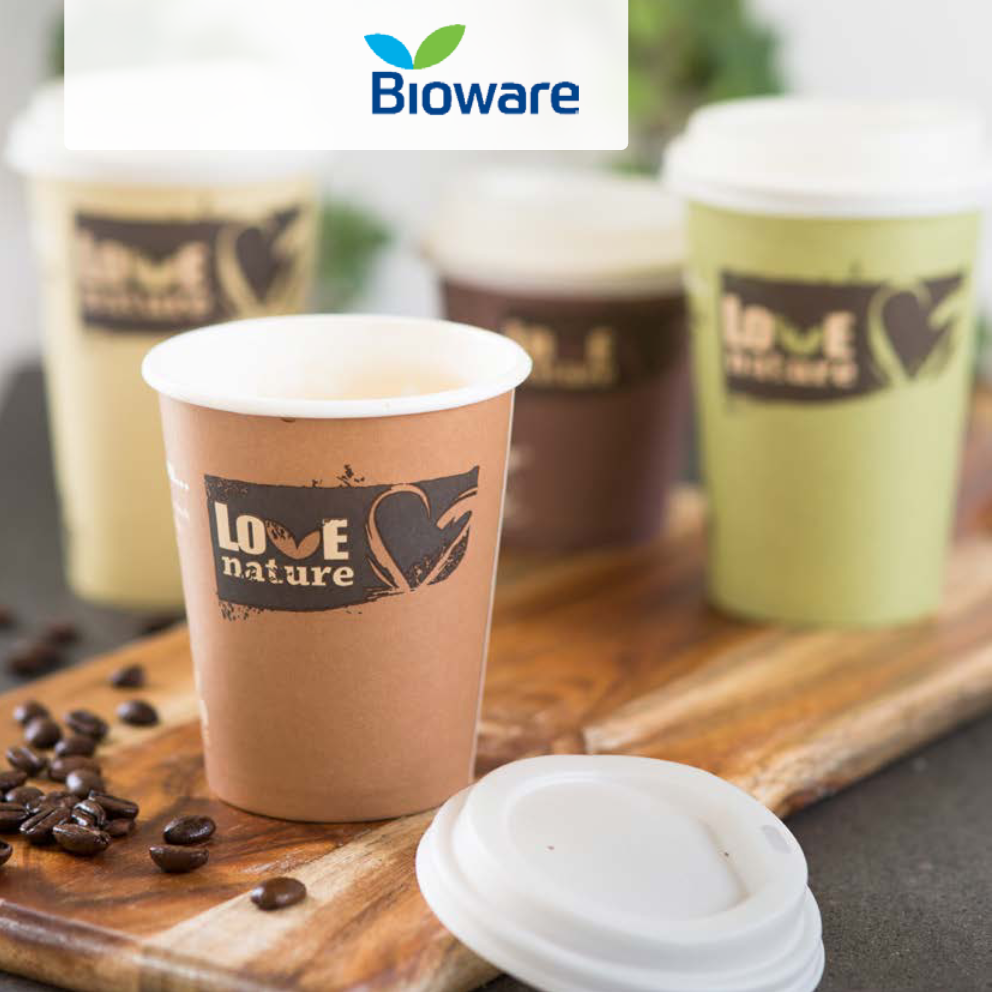 "Love Nature" Hot Cup (Compostable)