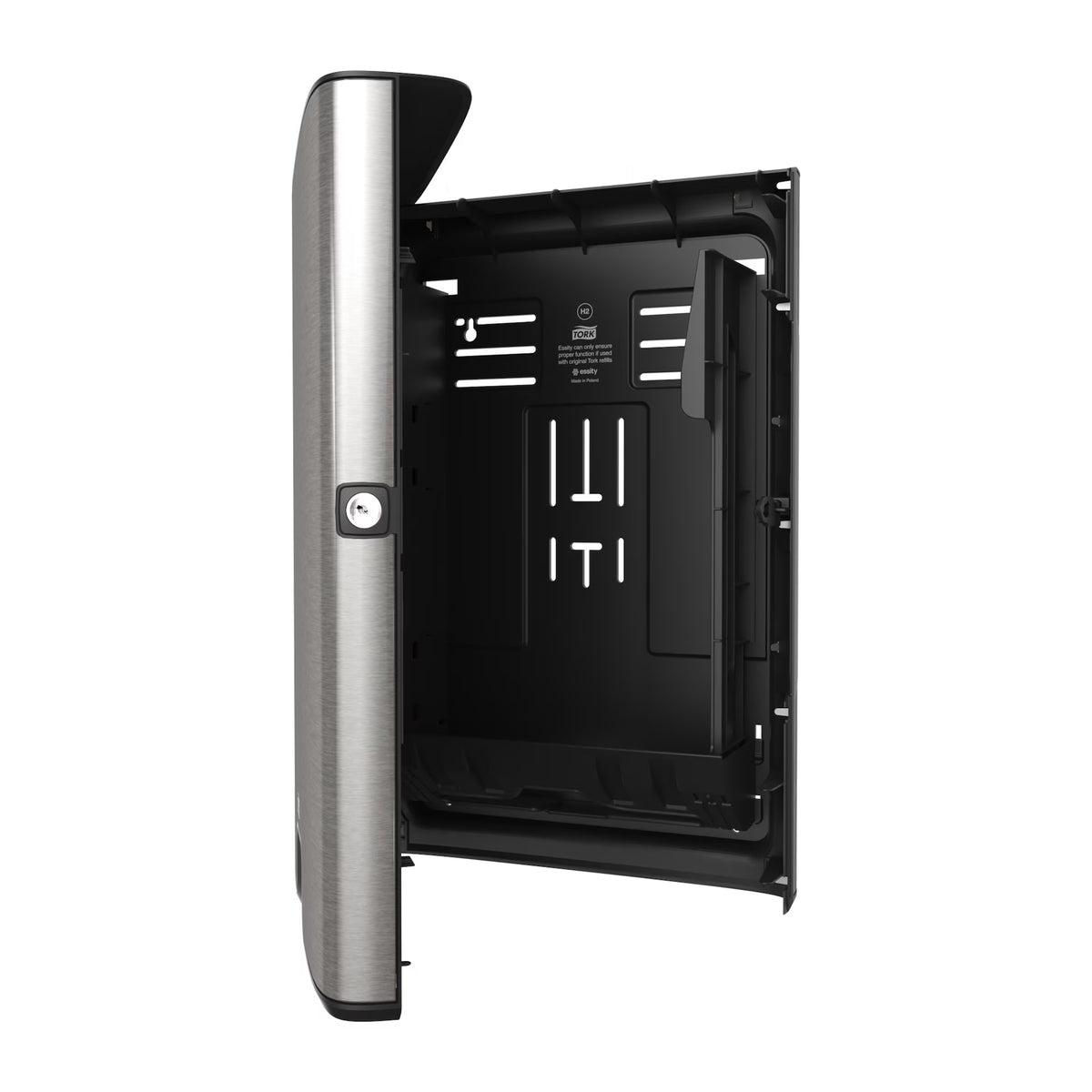 Tork Xpress Multifold Hand Towel Dispenser Aluminium : H2