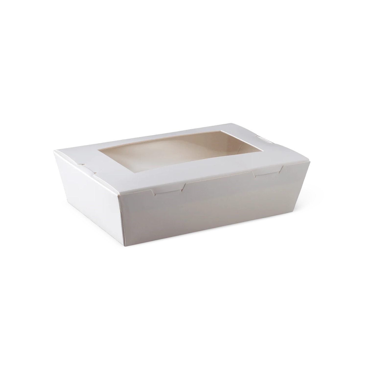 Lunch Box with Window White