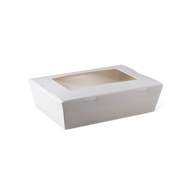 Lunch Box with Window White