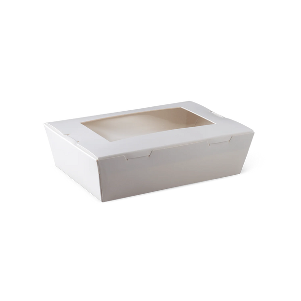 Lunch Box with Window White
