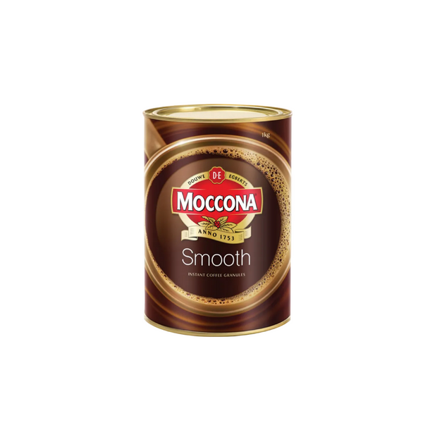 Moccona Smooth Coffee 1kg Tin