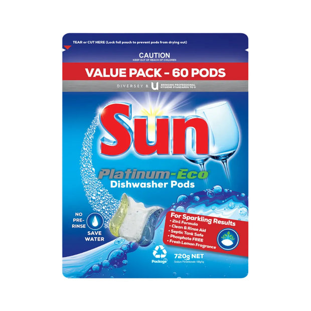 Sun Platinum-Eco Dishwasher Pods