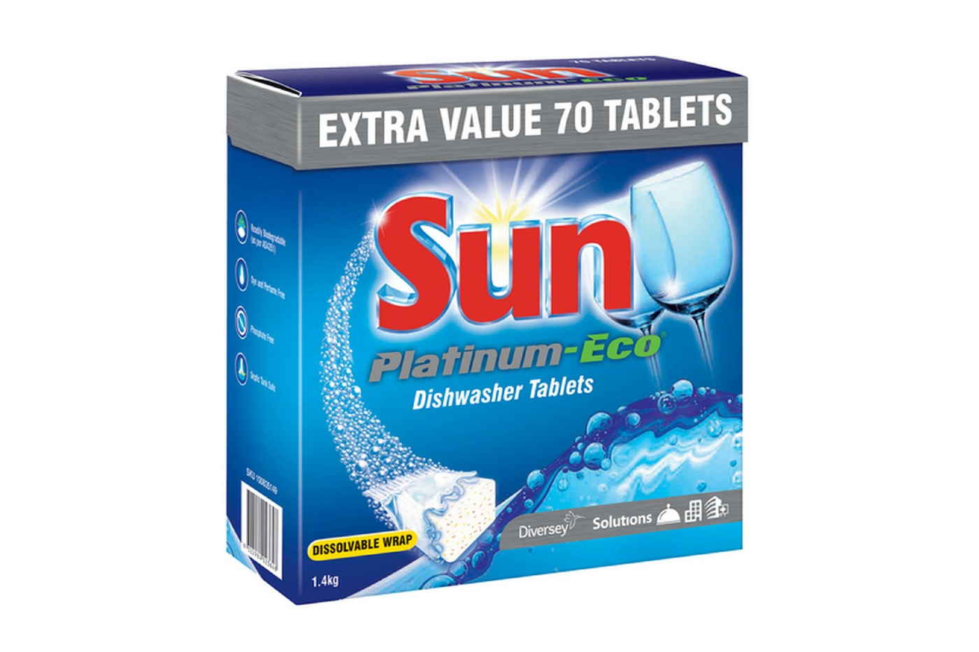 Sun Platinum-Eco Dishwasher Tablets – Hardy Packaging Ltd