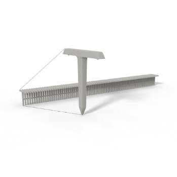 Titac Plastic T Staples Hard