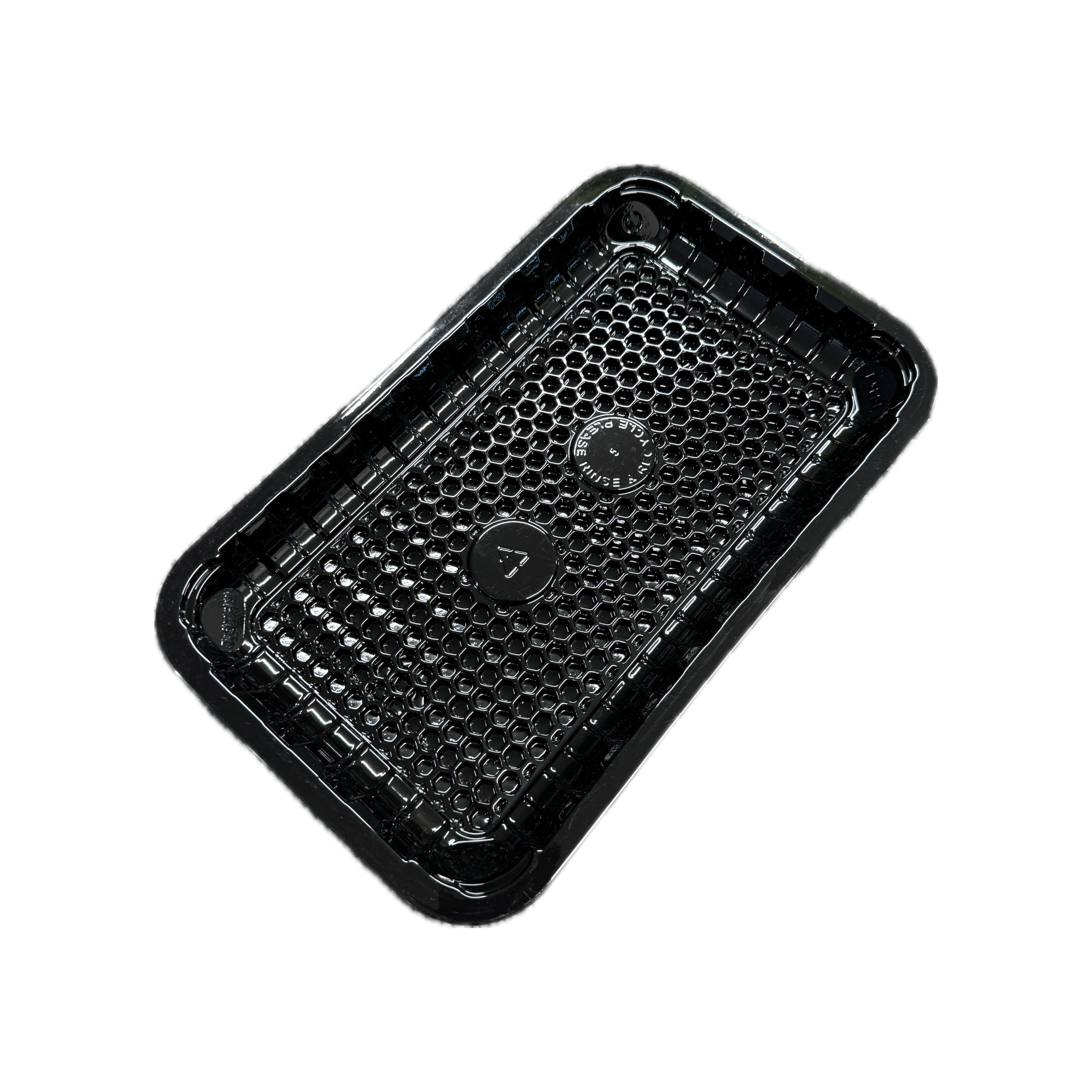 PET Meat Trays Black (Recyclable)