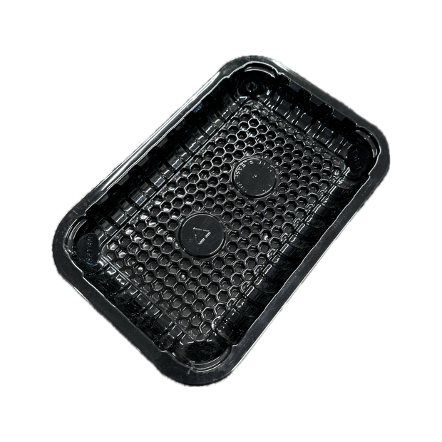 PET Meat Trays Black (Recyclable)