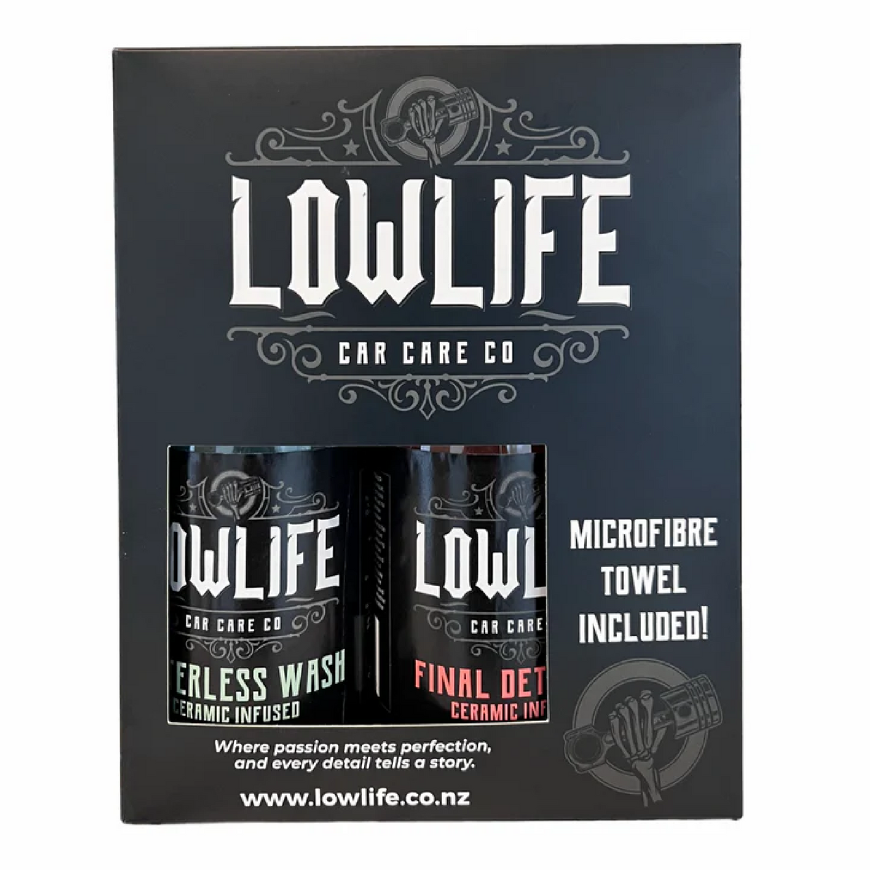 Lowlife Waterless Wash / Final Detailer Gift Pack