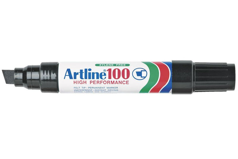 Artline 100 Chisel Black