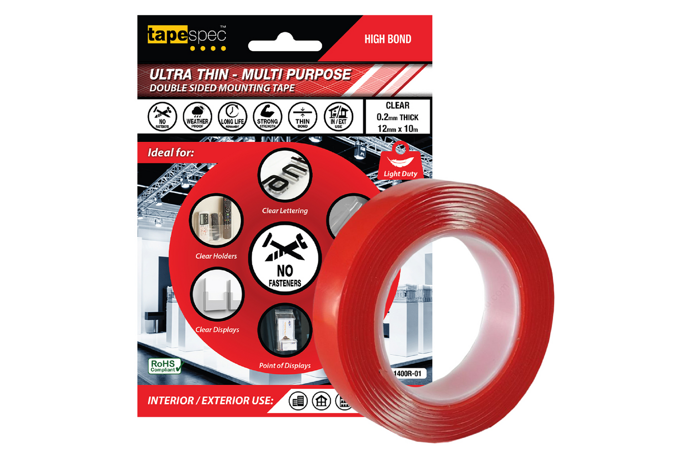 Ultra thin double online sided tape