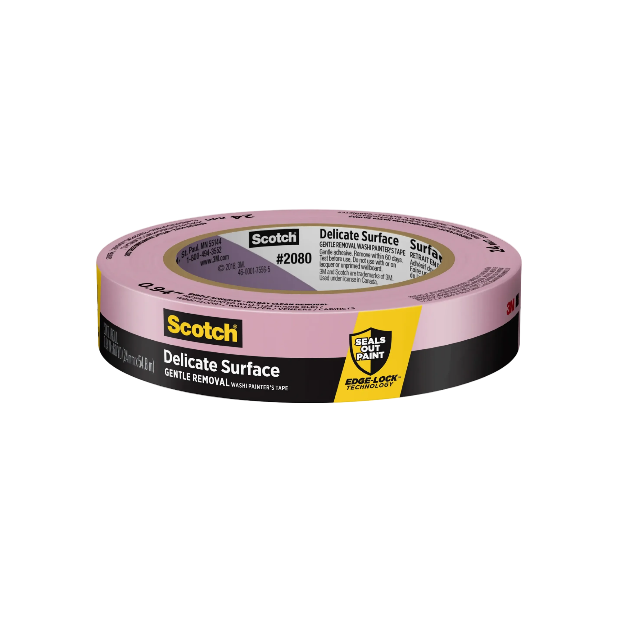 3M 2080 Low Tack Masking Tape