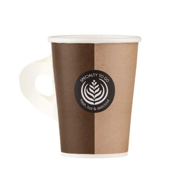 Hot Cup Paper With Handle