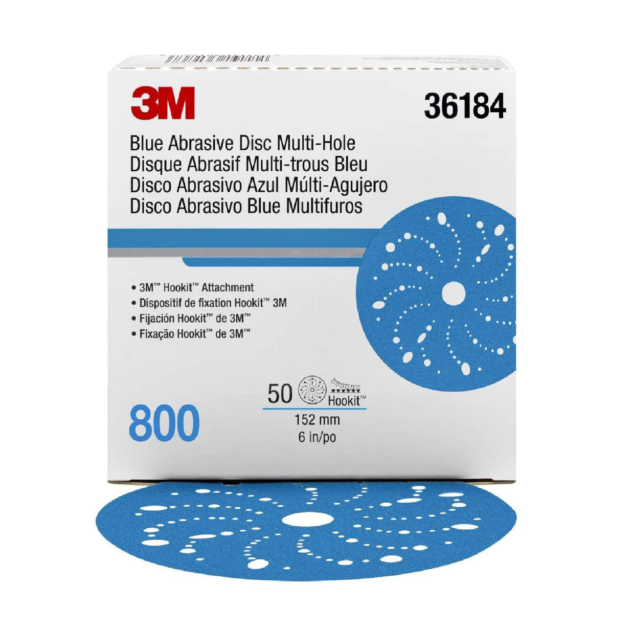 3M Blue Hookit Discs