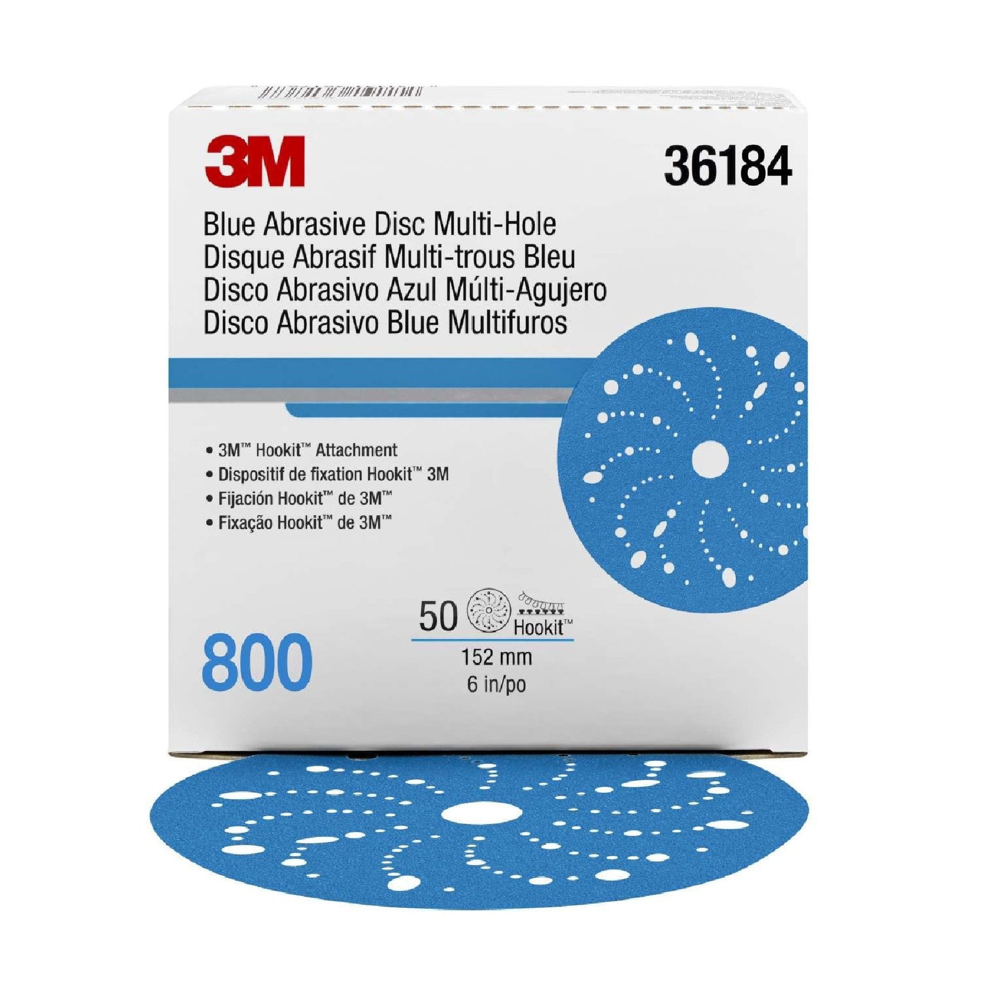 3M Blue Hookit Discs