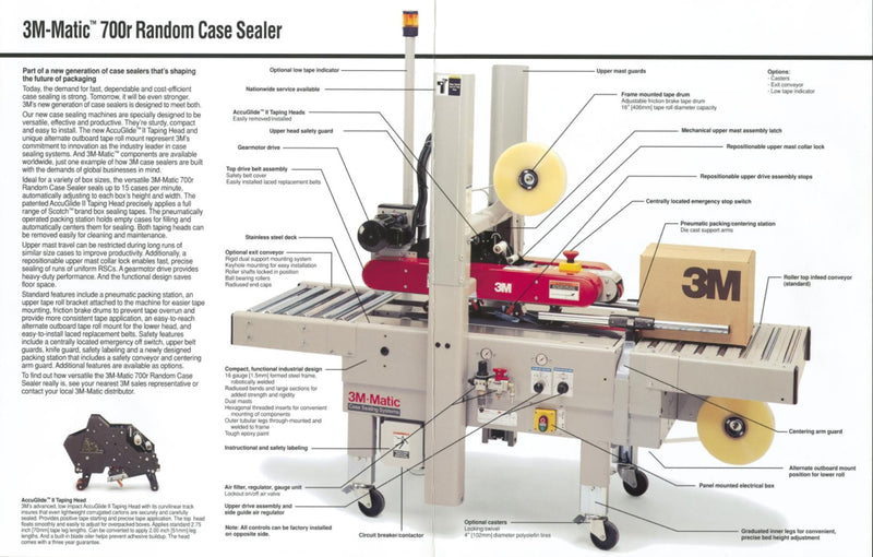 3M Matic Case Sealer 700A/800A "Various Models Available"