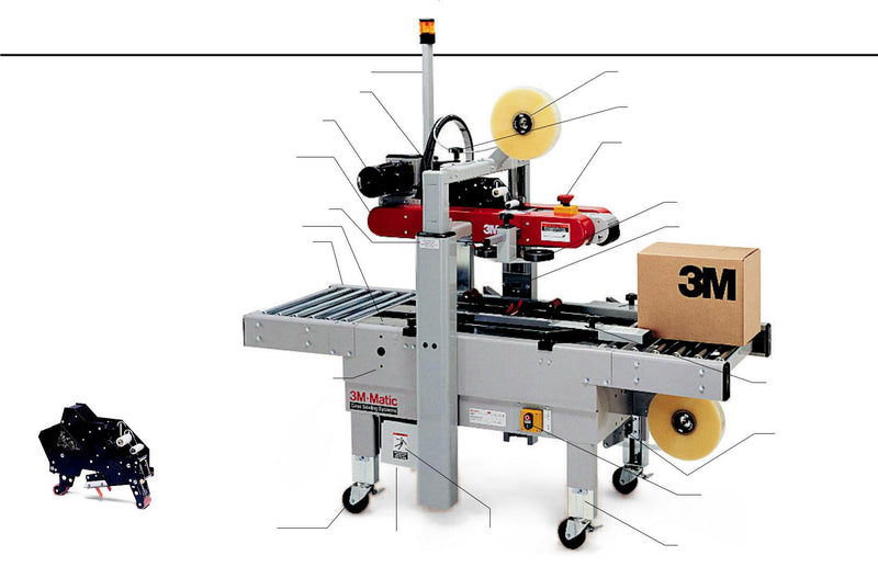 3M Matic Case Sealer 700A/800A "Various Models Available"